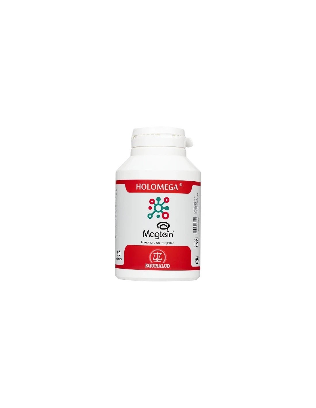 Holomega Magtein L-Treonato de Magnesio de Equisalud 90 cápsulas