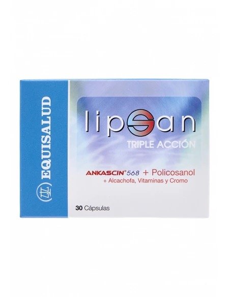 Lipsan Triple Acción de Equisalud, 30 cápsulas